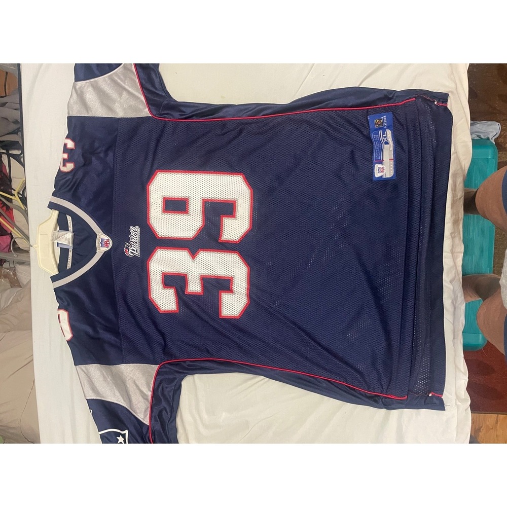New England Patriots Reebok Jersey Size xLarge Blue Laurence Maroney #39